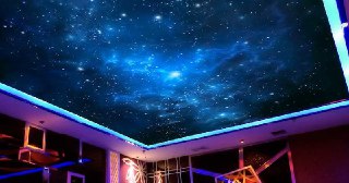 Натяжной потолок звездное небо Ахтубинск, цена от 5260 руб.