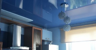 Натяжной потолок на кухню Ахтубинск, цена от 6317 руб.